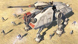 STAR WARS CINEMATIC BATTLE: Clone Troopers vs CIS Battle Droids - Men of War: Assault Squad 2