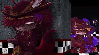 Until i found you~// Foxy×Bonnie?//Fnaf1-2// GachaNebula🩵//enjoy🫶