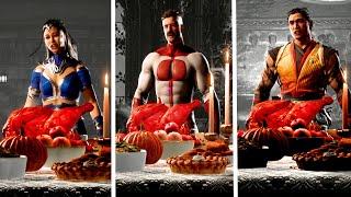 Mortal Kombat 1 Thanksgiving Fatality on All Characters