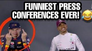 F1 FUNNIEST  MOMENTS EVER IN PRESS CONFERENCES | COMPILATION #F1