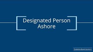 ISM Code | Designated Person Ashore