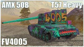 FV4005, T57 Heavy & AMX 50B ● WoT Blitz