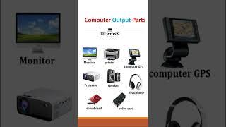 Computer OUTPUT Parts YT shorts | Tech Tonic