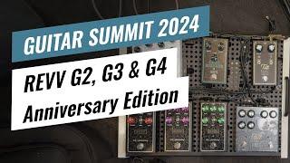 Guitar Summit 2024: Revv G2, G3 & G4 Anniversary Edition - Overview & Sound Demo