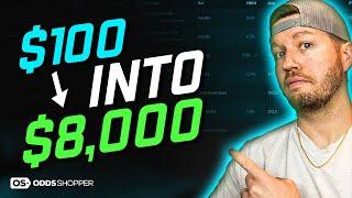 Anyone Can Turn $100 into $8000 Betting Sports!