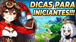 4 Dicas FUNDAMENTAIS Pra Todo Iniciante no Genshin Impact!!!