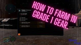 Elite Dangerous Odyssey. How to Farm in Grade 1 Gear.