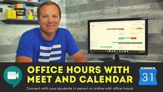 The best way to schedule virtual conferences with students!