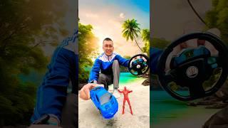 Super Fast Blue RC Car!  Ultimate Remote Control Racing! 
