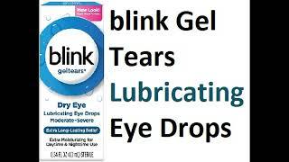 blink Gel Tears Lubricating Eye Drops