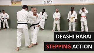 How to do De Ashi Barai when stepping in Judo / BJJ