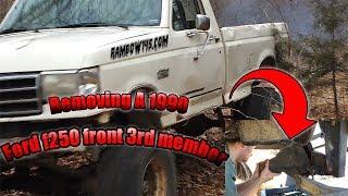 Rambow145 Removing A 1990 Ford f250 front 3rd member