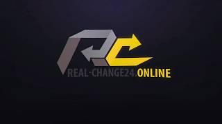 ВИЗУАЛИЗАЦИЯ ЛОГОТИПА для криптотрейдинговой компании "REAL-CHANGE"