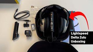 Lightspeed Delta Zulu Aviation Headset  - unboxing and included accessories