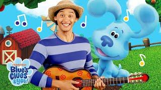 Old McDonald Nursery Rhyme Sing Along w/ Josh & Blue  Blue's Clues & You!