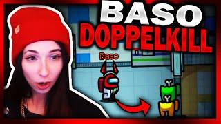 Baso macht DOPPELKILL alleine?  Among Us Highlights #98