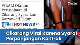 Ada Perusahaan Syaratkan Karyawati Tidur Bareng Atasan Demi Perpanjangan Kontrak