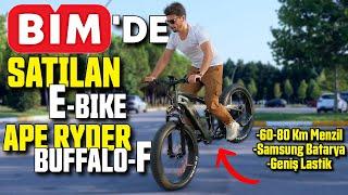 Benzin Derdi Yok !! Bim'de Satılan E-Bike ApeRayder Buffalo-F