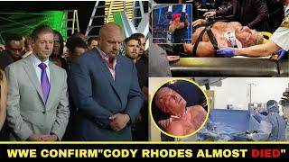 "HE CAN'T WALK ANYMORE" VINCE MCMAHON DROPS A SHOCKING HOSPITAL UPDATE ON CODY RHODES' CONDITION