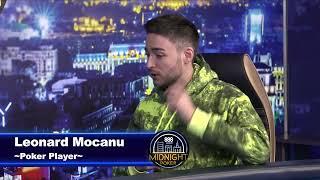 Leonard Mocanu la Midnight Poker TVshow  S4E5 - de la pian la masa de joc