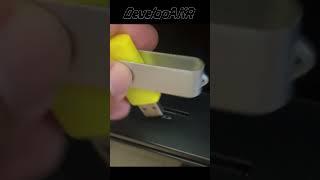 How to modify a USB Flash drive into a password protected USB data storage