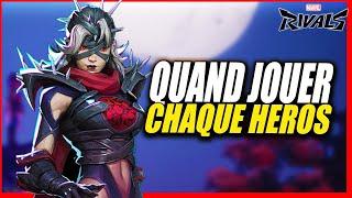 QUAND JOUER / DÉBUTER AVEC TOUS LES HÉROS DU JEU ► MARVEL RIVALS (VANGUARD / DUELIST / STRATEGIST)