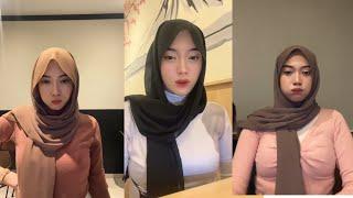 cewe cakep boba proper || Jilbab Pemersatu Bangsa || Tiktok Hijab Tobrut Hot