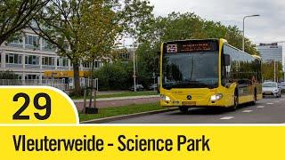 Bustraject | Lijn 29 | Vleuterweide - De Uithof P+R