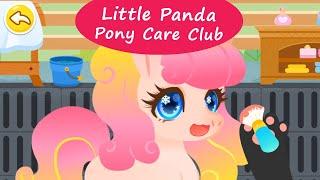 Little Panda Fashion Unicorn - Run a Pony Care Club and Take Care of Lovely Ponies | BabyBus Games