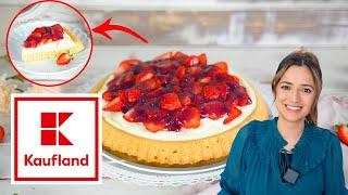 Erdbeerkuchen mit Pudding einfach und schnell selber machen | KikisKitchen & Kaufland