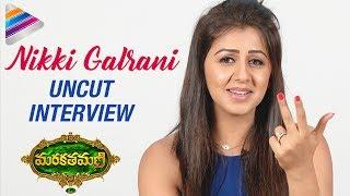 Aadhi Irritates Me a lot says Nikki Galrani | Marakathamani Telugu Movie | Nikki Galrani Interview