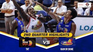 TNT VS. RAIN OR SHINE SEMIS G5 | 2ND QUARTER HIGHLIGHTS | PBA SEASON 49 COMMISSIONER’S CUP