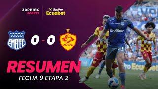 CS Emelec 0 - 0 SD Aucas Resumen Fecha 9 / 2da Etapa / LigaPro Ecuabet