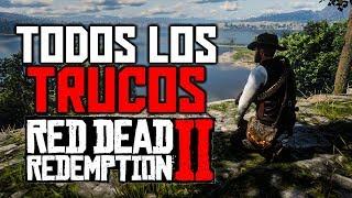 TODOS LOS TRUCOS DE RED DEAD REDEMPTION 2, DINERO, SALUD, CABALLOS, NIVEL DE SE BUSCA...