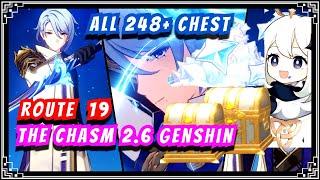 All Chasm Chest Route 19 | ALL CHEST SERIES | Genshin Impact 2.6