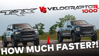 1,000 HP Raptor R vs. RAM TRX  | VelociRaptoR 1000 by Hennessey