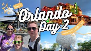 ORLANDO VLOG DAY 2 | EPCOT & MANNYS CHOPHOUSE | FAMILY DISNEY VLOG