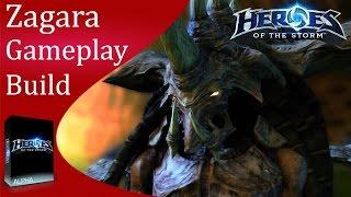 Heroes of the Storm - Zagara Gameplay & Build