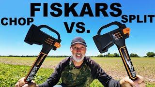 FISKARS CHOPPING AXE & SPLITTING AXE - WHICH IS BEST?