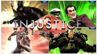 INJUSTICE GODS AMONG US SUPER MOVE COMBOS PARA TODOS LOS PERSONAJES