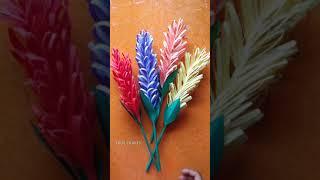 Easy paper flowers | Paper flower making | Paper crafts #shorts #papercrafts #youtubeshorts #craft