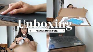 Unboxing POSITIVO Motion C15 | Notebook BARATO Para estudos e trabalho |Com Windows 11 de fábrica