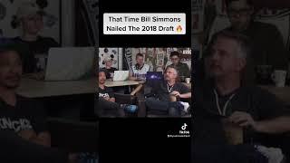 Bill Simmons displaying some ball knowledge on the Ringer’s 2018 NBA draft live stream 