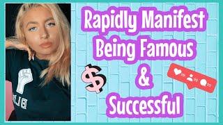 Manifest Fame & Success Rapidly! $$