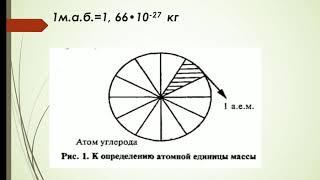 8-класс Химиялык элементтердин салыштырмалуу атомдук массасы