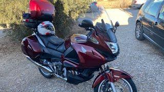 Motorcycle trip Winter Sunshine in Spain Honda NT700V Deauville