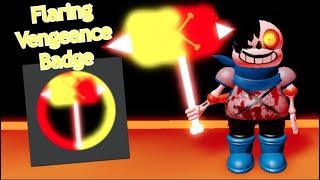 Sans AU Tycoon How To Get Flaring Vengeance Badge and Lunacy!Trust Sans