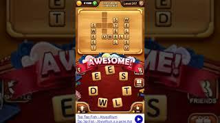 Word Connect Crossword 206 - 209 Bonus | Word Connect Answers