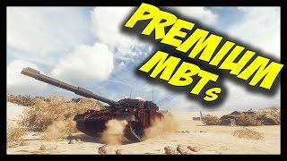 ► Armored Warfare: Premium Main Battle Tanks - Merkava IIB, Challenger 1 Wolf and M60A3 Gameplay