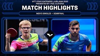 Felix Lebrun vs Darko Jorgic | MS SF | #WTTLjubljana 2025